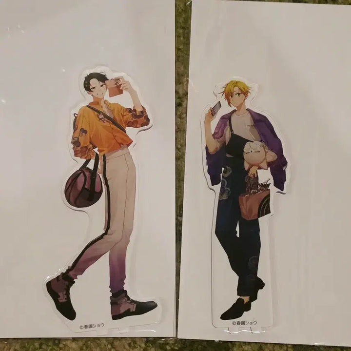 [BUNJANG] Hirano and Kagiura Acrylic Stand Set (Sealed) / 히라노와 카기우라 히라카기 아크릴스탠드 세트 미개봉