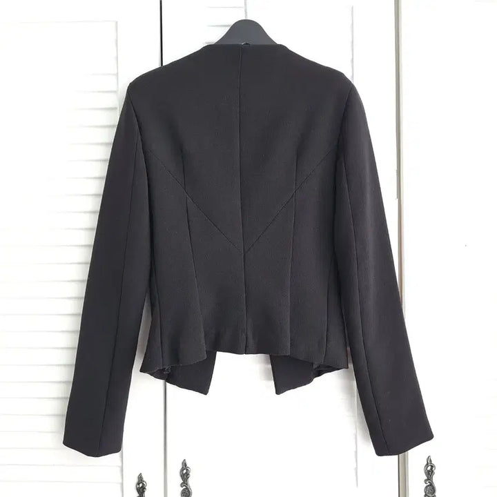 [BUNJANG] K&amp;K Black Cubic Embellished Jacket Size 55 / K&amp;K 블랙 큐빅 장식 자켓 55