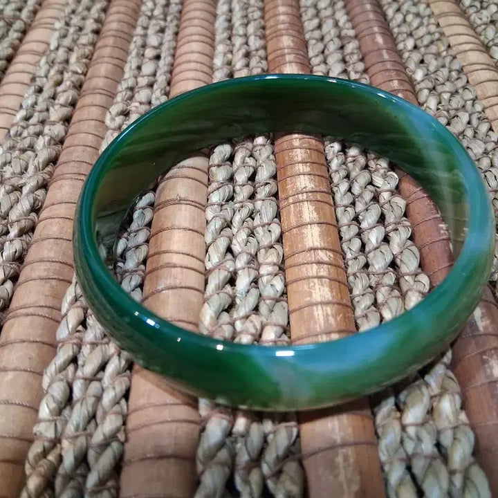 [BUNJANG] Jade Bangle Bracelet / 옥.비취 팔찌 뱅글