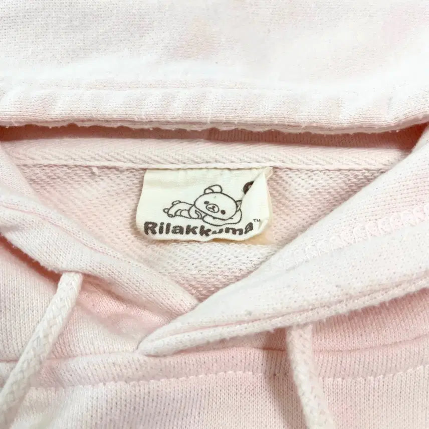 [BUNJANG] Rilakkuma Pink Hoodie / rilakkuma 리락쿠마 핑크 후드티 리락쿠마후드 고전산엑스 갸루