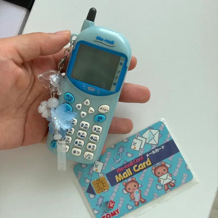 [BUNJANG] Vintage Japanese Toy Mimii Handphone Toy Docomo Gacha Galphone Mockup Phone / 일본 고전 완구 미메일 핸드폰 장난감 미멜폰 도코모 가챠 갸루폰 목업폰