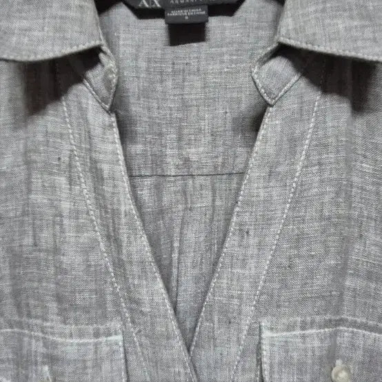 [BUNJANG] Giorgio Armani Exchange Linen Shirt Dress XS / 아르마니 정품 익스체인지 린넨 셔츠 원피스xs