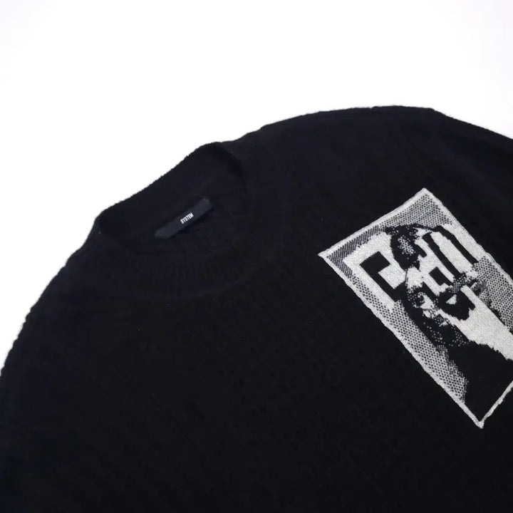 [SOLD OUT] 100) 시스템옴므 패치 니트