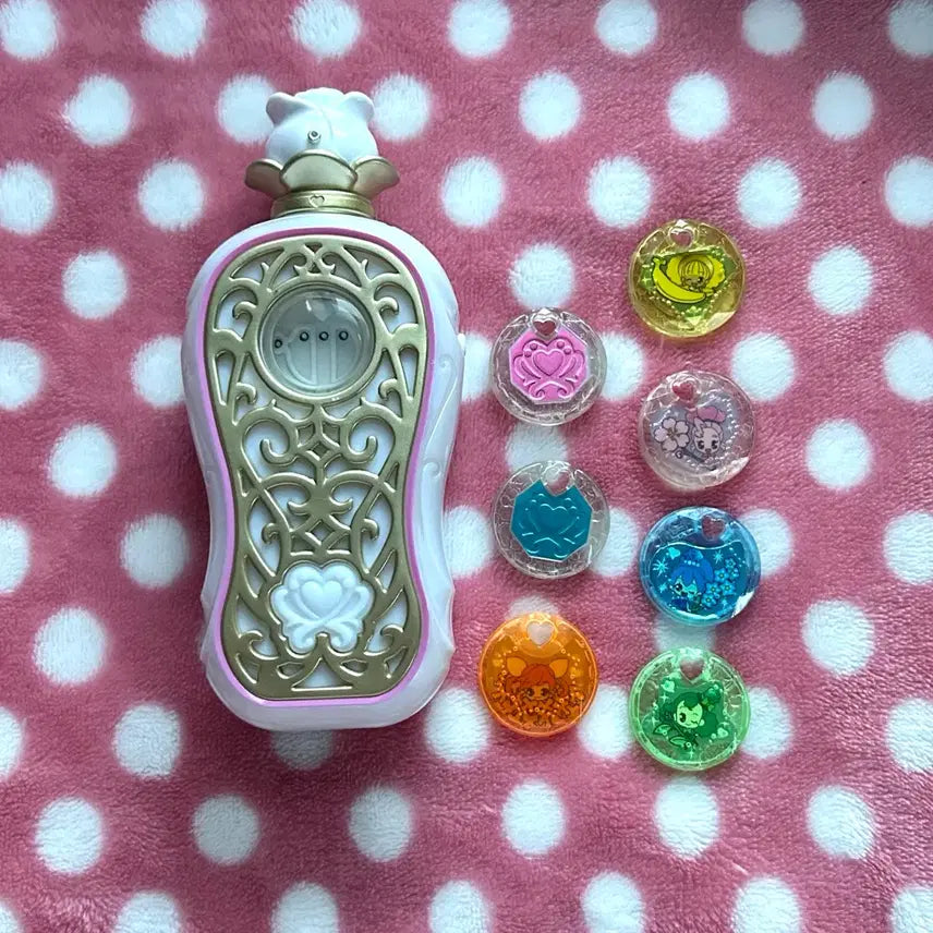 [BUNJANG] Heartcatch Precure Cure Perfume Heart Seeds Bundle Classic Toy / 하트캐치 프리큐어 큐어퍼퓸 마음의 씨앗 일괄 고전완구