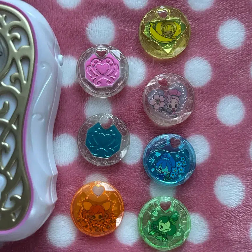 [BUNJANG] Heartcatch Precure Cure Perfume Heart Seeds Bundle Classic Toy / 하트캐치 프리큐어 큐어퍼퓸 마음의 씨앗 일괄 고전완구