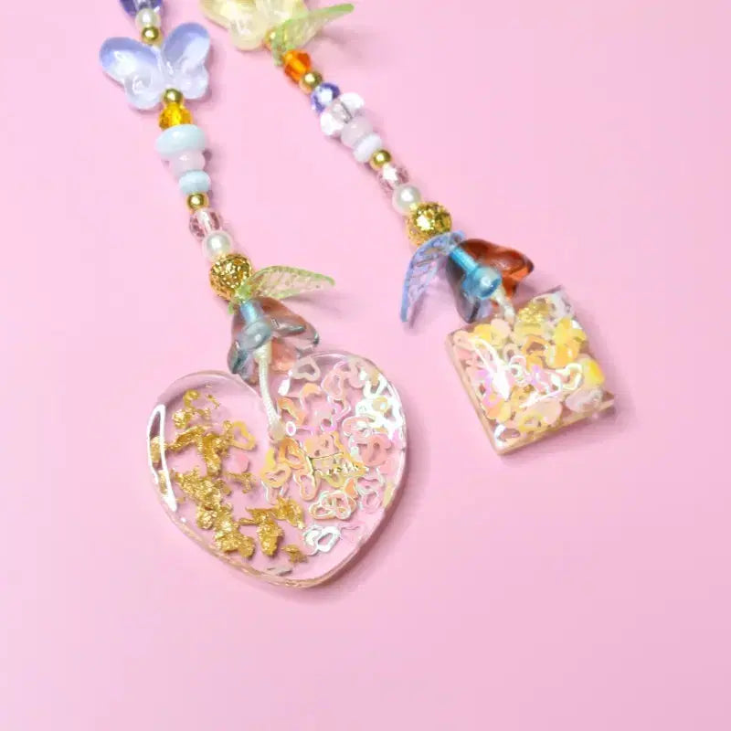 [BUNJANG] Handmade Resin Eyedrops with Gemstones and Beads for Blythe Dolls / (브라이스) 눈줄