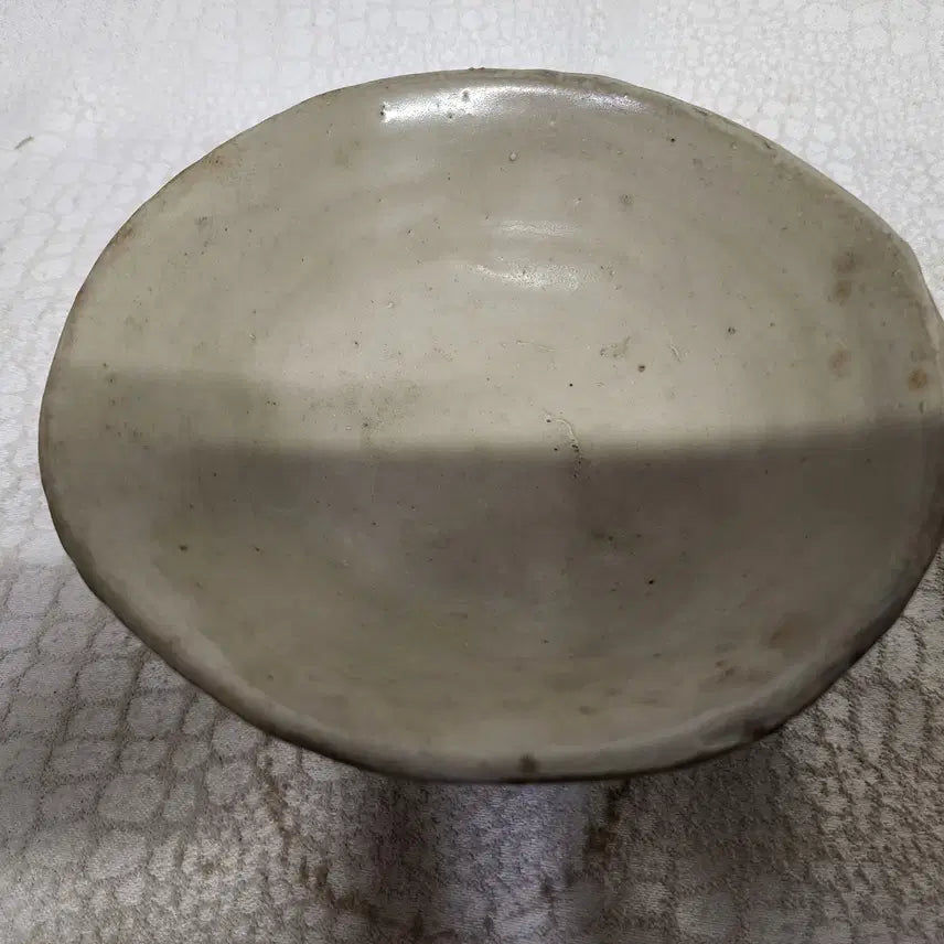 [BUNJANG] White Porcelain Tea Bowl (Chawan) - Vintage Celadon / 백자 말찻잔 도자기 다완 보이찻잔