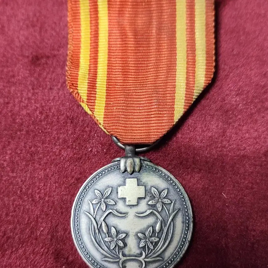 [BUNJANG] Manchukuo Red Cross Society Merit Badge / 만주국 적십자사 기장