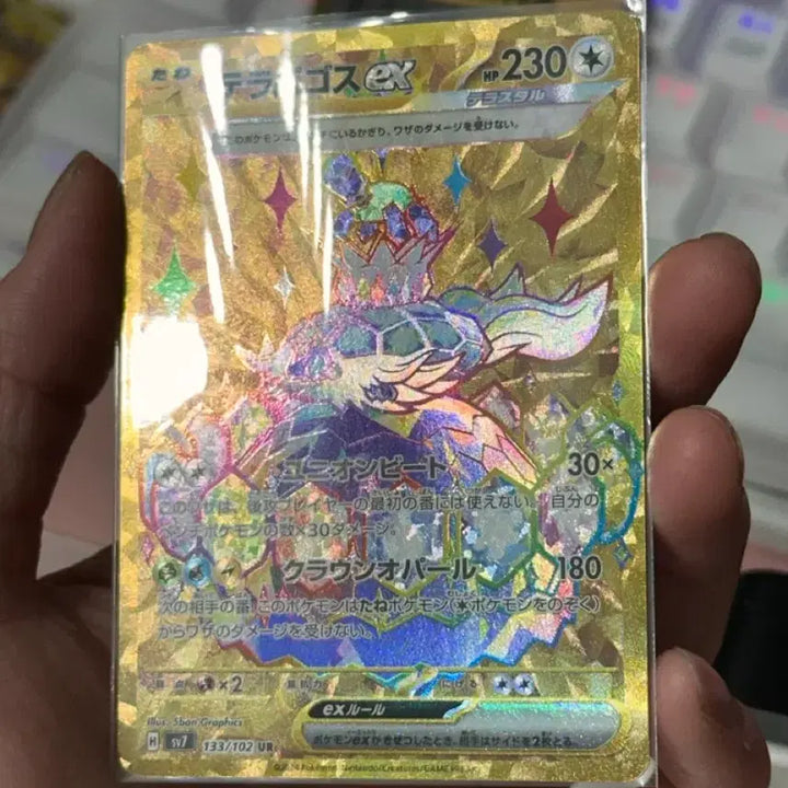 [BUNJANG] Pokemon Card Japanese Terrapagos EX UR / 포켓몬 카드 일판 테라파고스EX UR