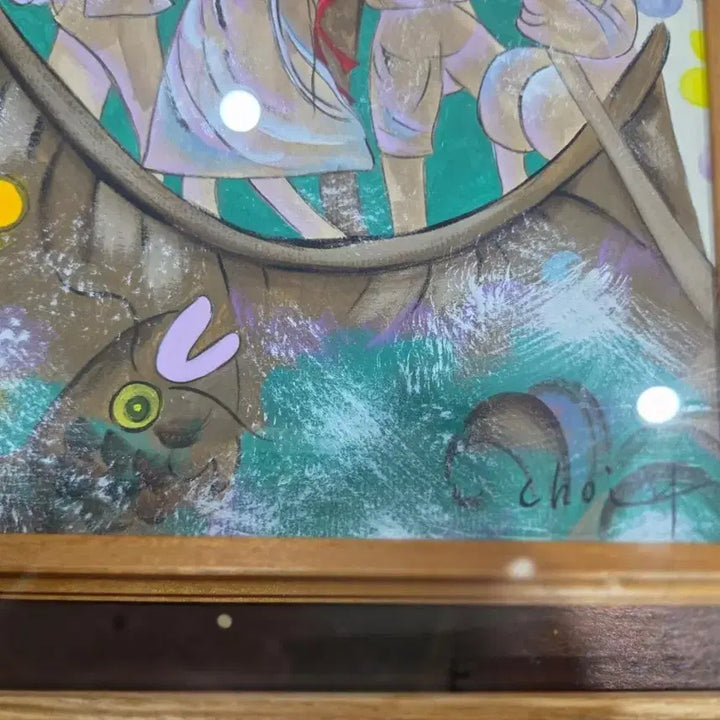 [BUNJANG] Choi Young-rim Signed Painting / 1세대  유명서양화가  최영림
