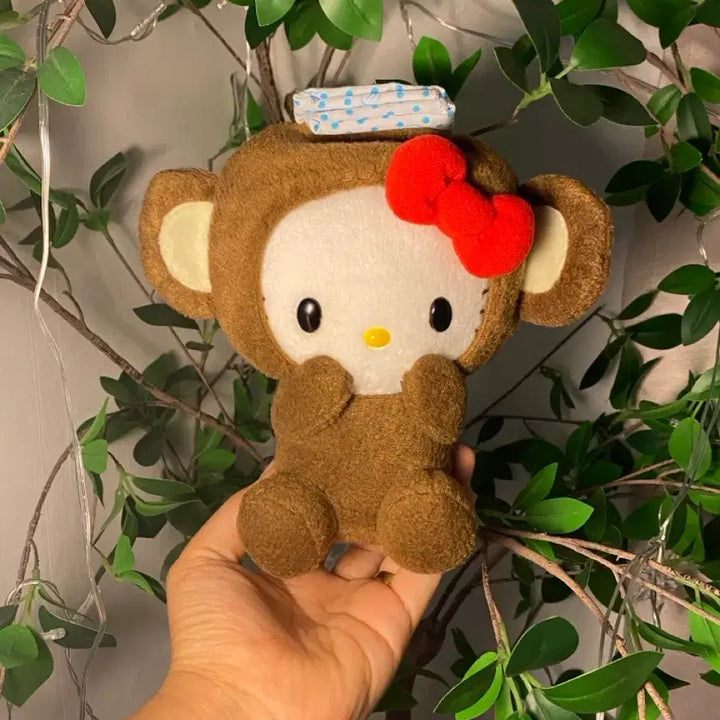 [BUNJANG] Classic Hello Kitty Yakult Collaboration Hot Spring Monkey Limited Edition / 고전키티 온천 원숭이 키티