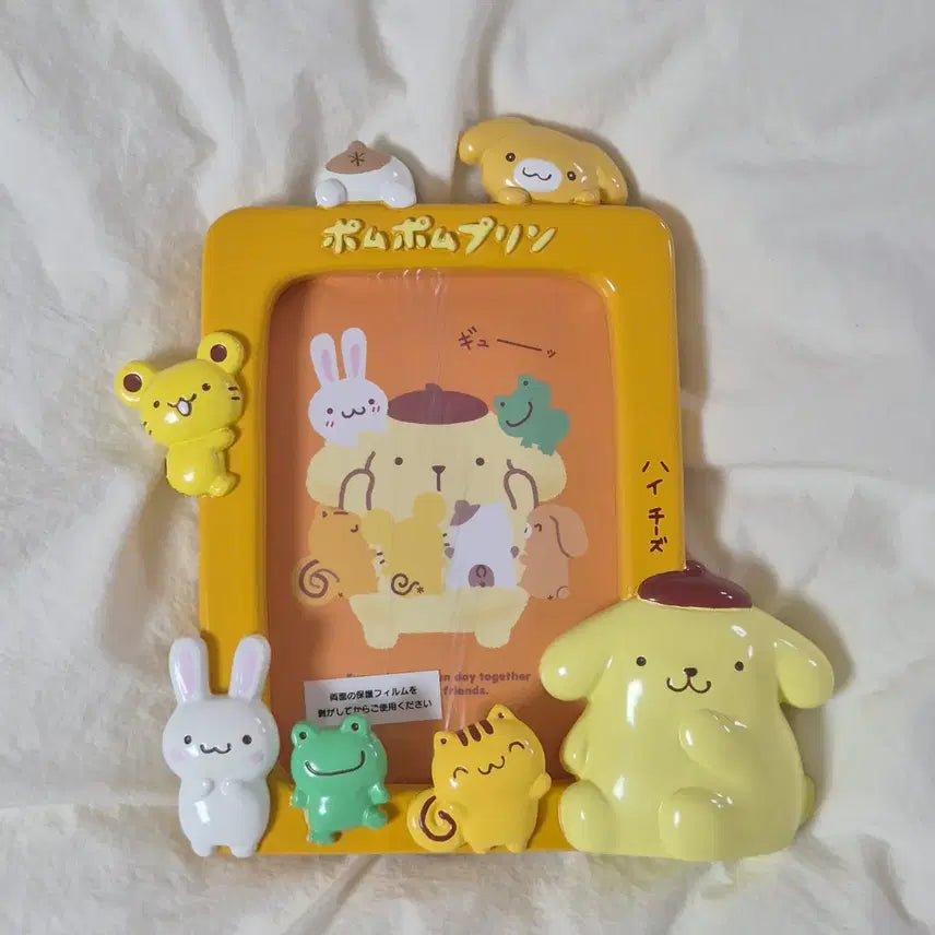 [BUNJANG] Sanrio Pompompurin Team Purin Vintage Frame / 폼폼푸린 팀 푸린 고전 산리오 빈티지 액자 (가격고정)