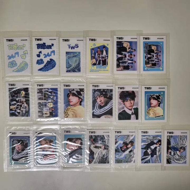 [BUNJANG] TWS Chewy Sticker Bundle Set (19 pcs) / 투어스 띠부씰 중복없는 19장 일괄
