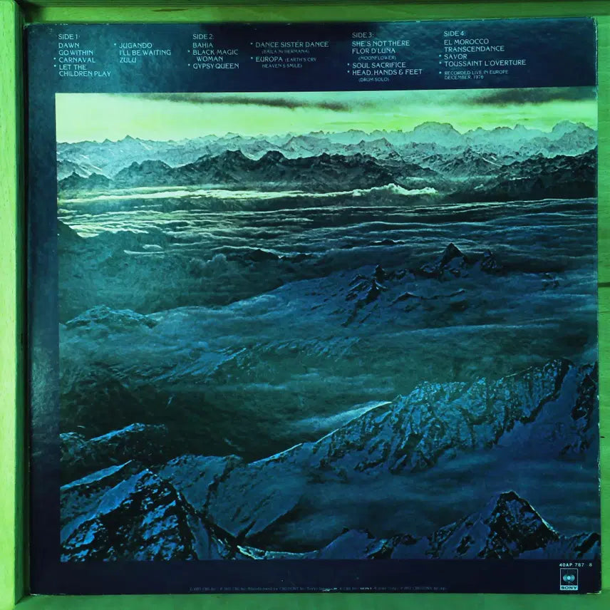 [BUNJANG] Santana Moonflower 1977 Japanese LP / Santana Moonflower 일본 1977년 LP