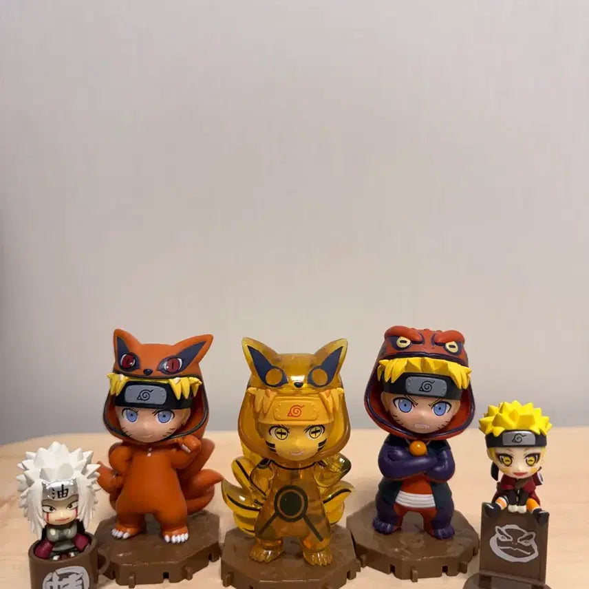 [BUNJANG] Naruto Pajama Figure Bundle Set: Shikk Ochakomo Jiraiya / 일괄/암실전시) 나루토 파자마 피규어 시크 오차토모 지라이야