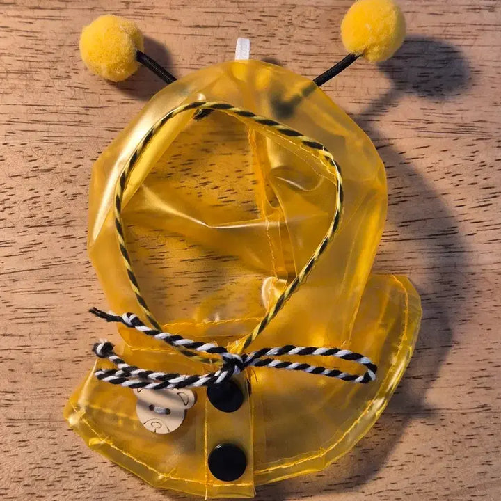 [BUNJANG] 10cm Doll Clothes Yellow Raincoat Poncho / 10cm 인형옷 노란 우비 비옷 판쵸