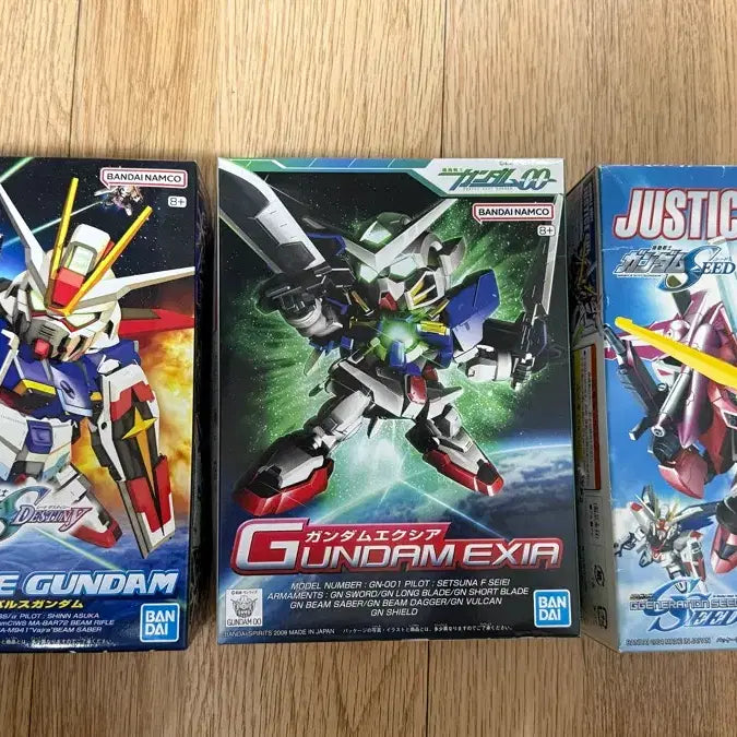 [BUNJANG] Bandai SD BB Gundam Plastic Model Kit 3 Types Bundle Set / SD bb 반다이 건담 프라모델 3종 일괄