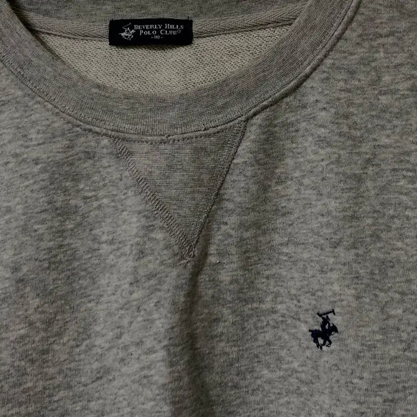 [BUNJANG] Beverly Hills Polo Club Sweatshirt - Grey / (새상품)비버리힐스 폴로 클럽 맨투맨 그레이