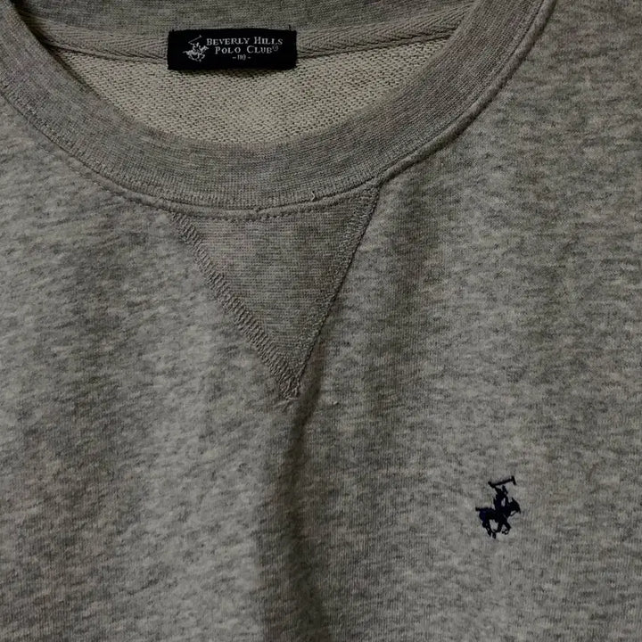 [BUNJANG] Beverly Hills Polo Club Sweatshirt - Grey / (새상품)비버리힐스 폴로 클럽 맨투맨 그레이
