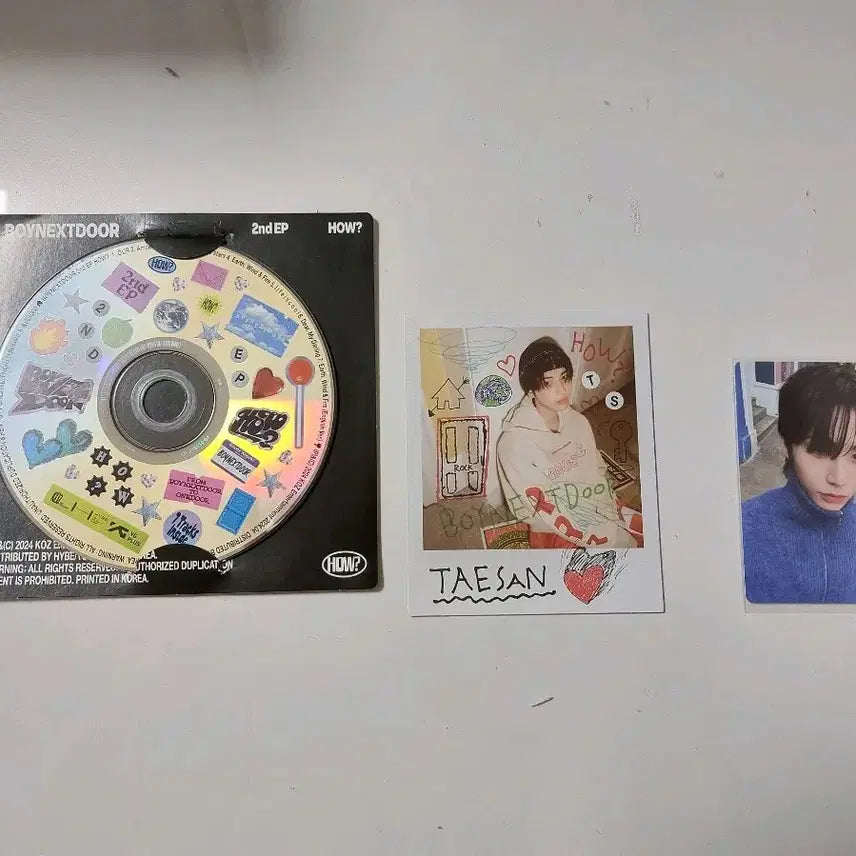 [BUNJANG] BOYNEXTDOOR 2nd EP HOW? Taesan Photocard Bundle Set / 보넥도 2nd EP HOW? 태산 포카 포함