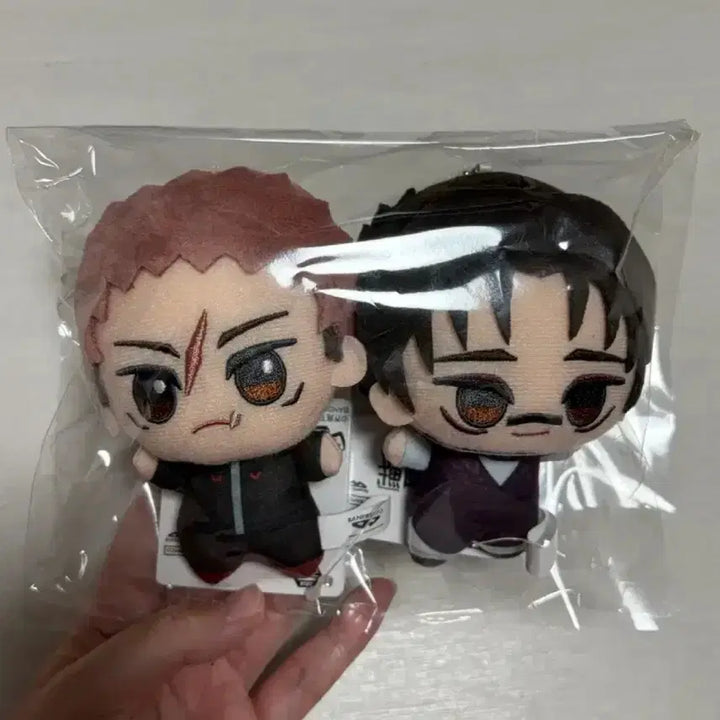 [BUNJANG] Jujutsu Kaisen Chibi Plush Set (Yuji &amp; Choso) / 주술회전 치비구루미 유지+쵸소우