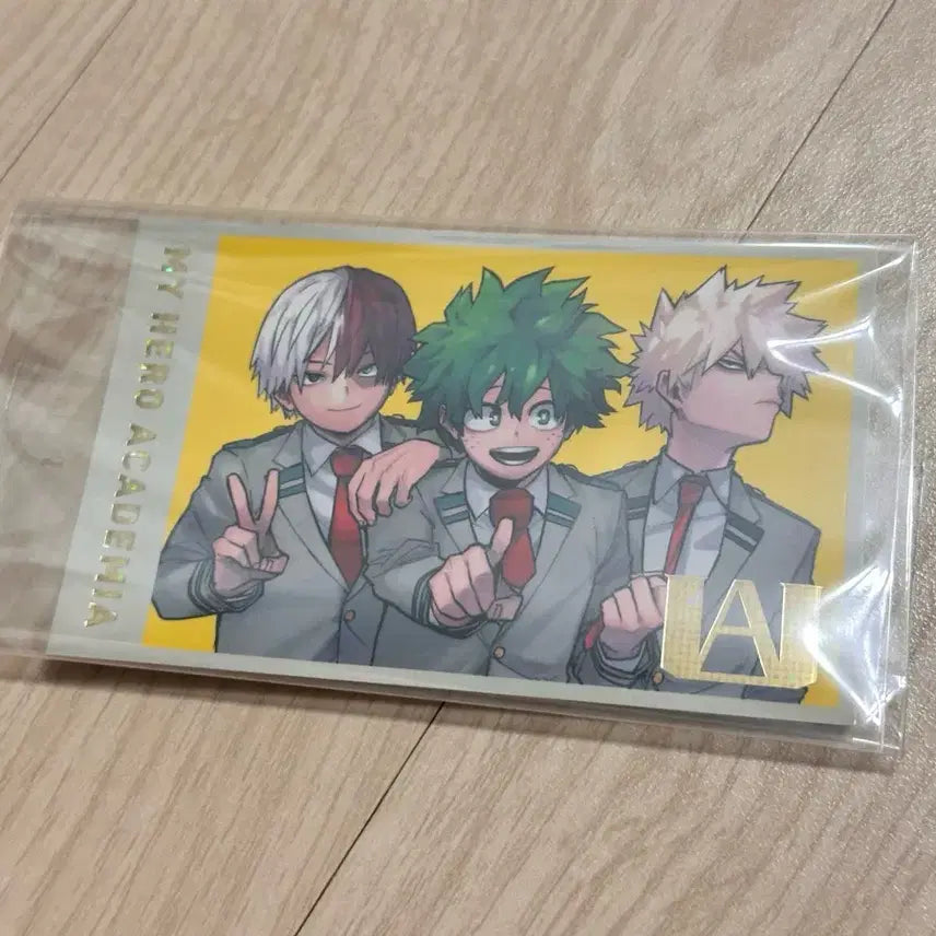 [BUNJANG] My Hero Academia Original Art Exhibition Memorial Card Set (Deku, Bakugo, Todoroki) / 히로아카 원화전 미도리야, 바쿠고, 토도로키 메모리얼 카드