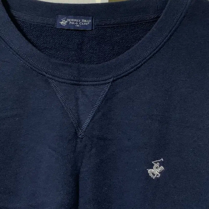 [BUNJANG] Beverly Hills Polo Club Navy Sweatshirt / (새상품)비버리힐스 폴로클럽 네이비 맨투맨