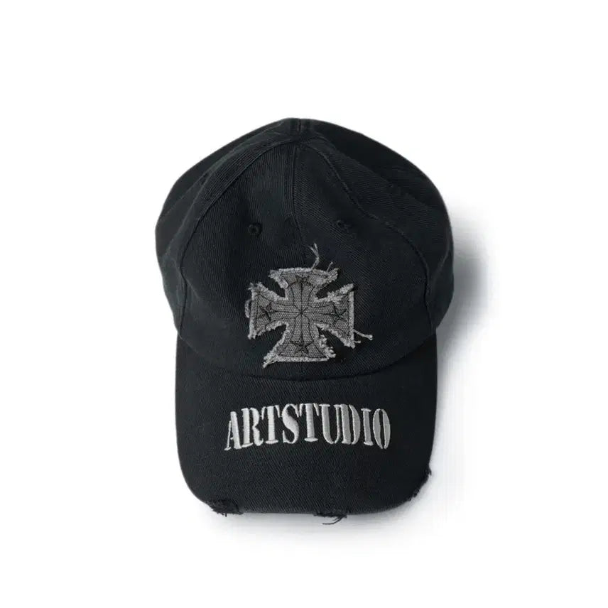 [BUNJANG] ETCE Cross Destroyed Cap (L) / ETCE 이티씨이 크로스 디스트로이드 캡 (L)