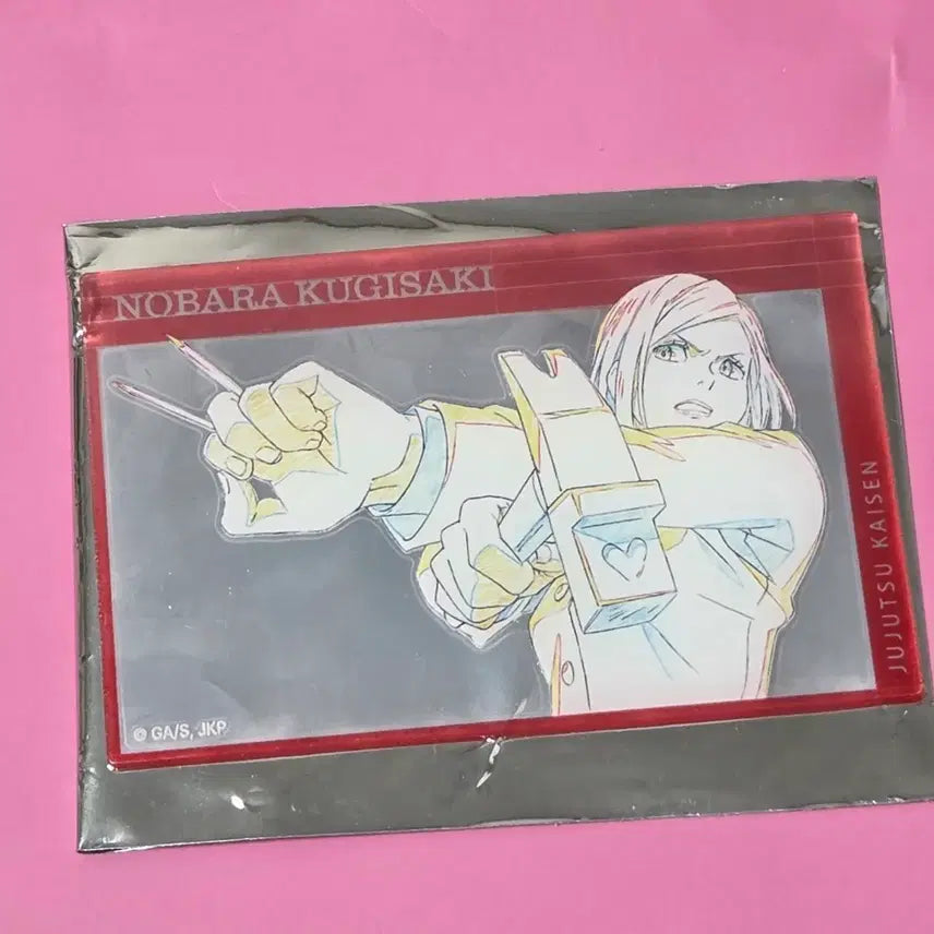 [BUNJANG] Jujutsu Kaisen Nobara Original Art Acrylic Card / 주술회전 팝업 노바라 원화 아크릴 카드