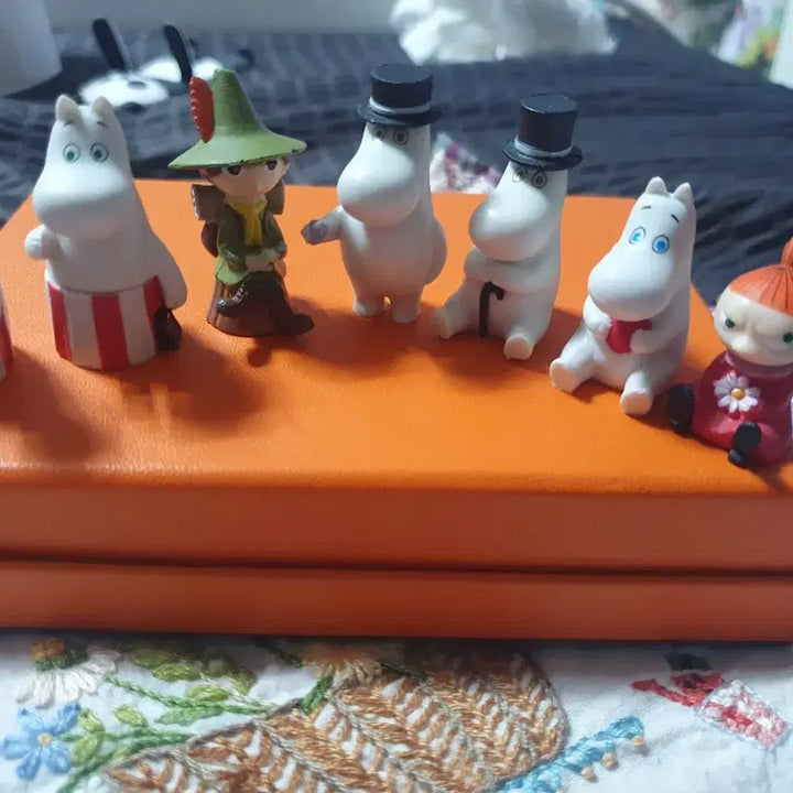 [BUNJANG] Moomin Figurines 13-Piece Set / 무민 피규어 13종 세트