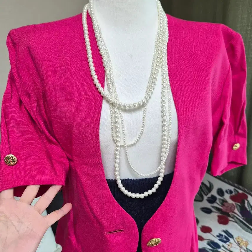 [BUNJANG] High-Quality Jacket with Line Detail / 새상품 고퀄 라인디테일 자켓