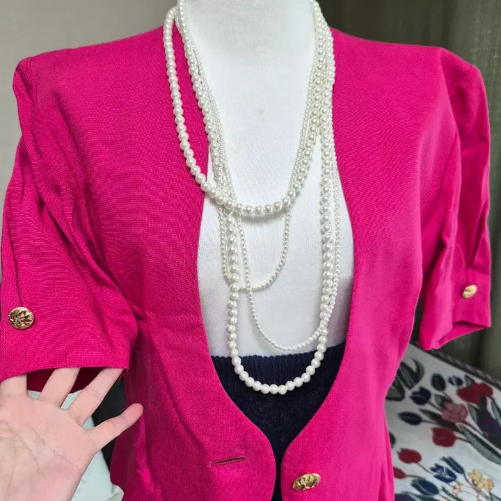 [BUNJANG] High-Quality Jacket with Line Detail / 새상품 고퀄 라인디테일 자켓