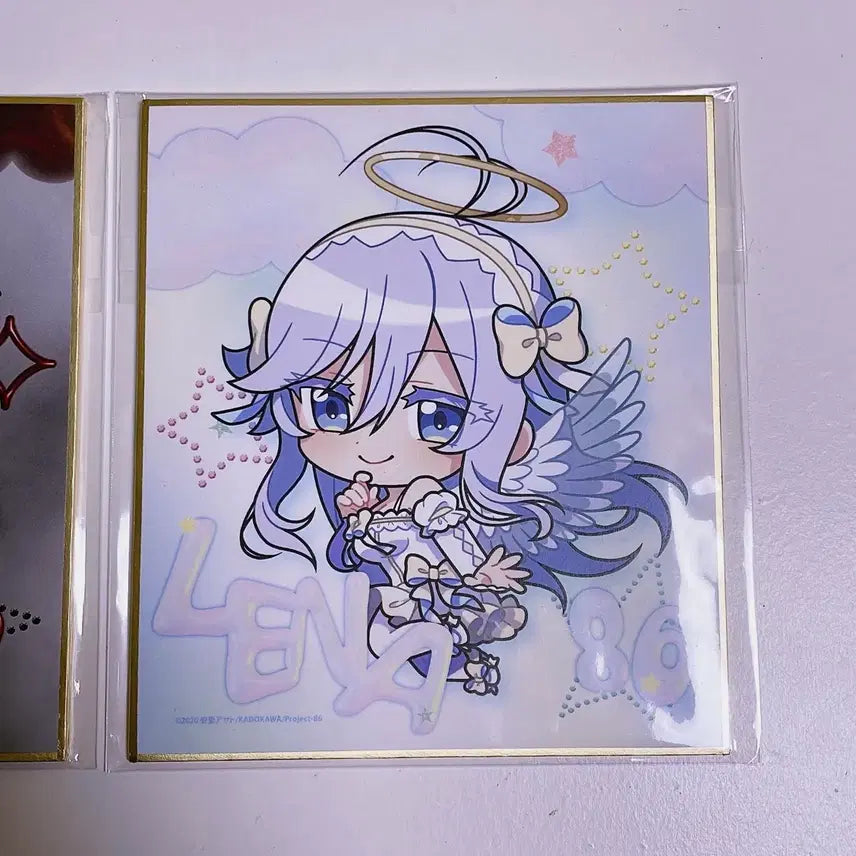 [BUNJANG] 86 Eighty-Six Shinnouzen Bladrena Milizé Kuji Shikishi / 86 에이티식스 신에이 노우젠 블라디레나 밀리제 쿠지 색지