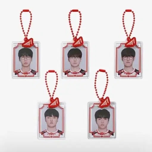 [BUNJANG] T1 Proof Photo Acrylic Keyring / T1 2026 증명사진 증사 아크릴 키링 키체인