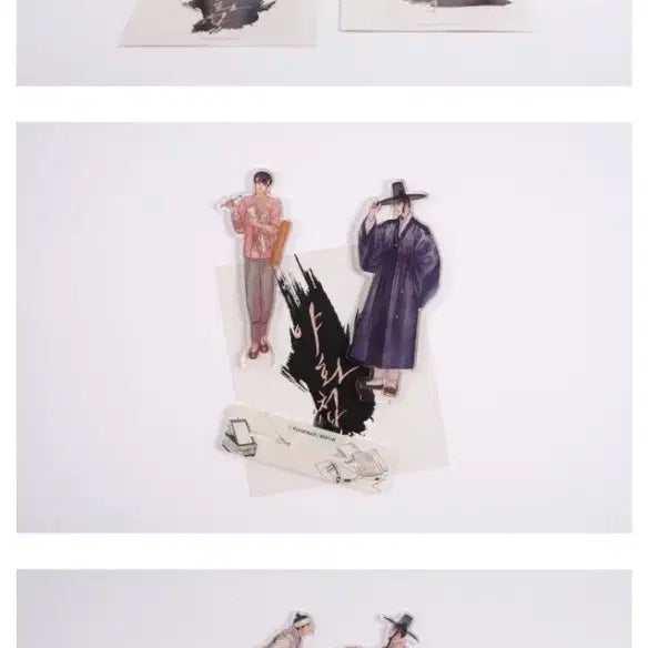[BUNJANG] YAHWACHAE Acrylic Stand Set (2 Types) Unsealed / 야화첩 아크릴스탠드 2종 세트 미개봉