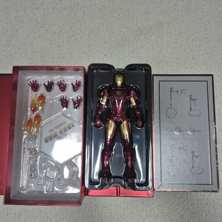 [BUNJANG] Marvel Iron Man Mark 4 Figure Box Set / 마블 아이언맨 피규어 박스 세트