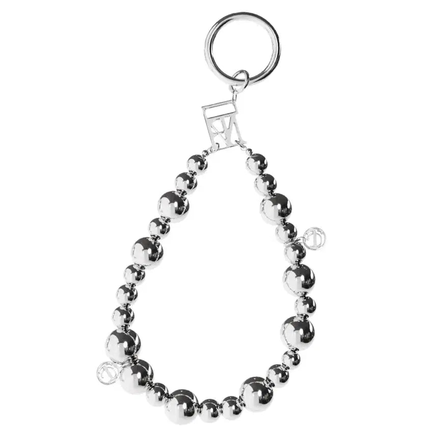[BUNJANG] Trimming Bird Silver Ball Keyring / 트리밍버드 실버 볼 키링