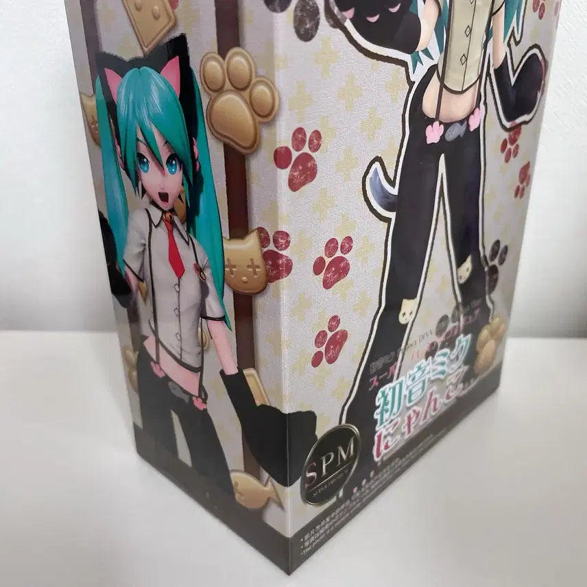 [BUNJANG] Hatsune Miku Project DIVA SPM Cat Ear Figure (Sealed) / 미개봉 하츠네 미쿠 프로젝트 디바 SPM 네코미미 피규어