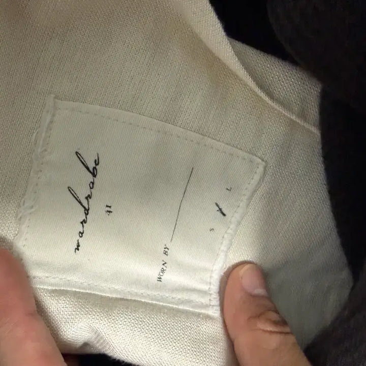 [BUNJANG] Wardrobe 41 Wool Pants / 워드로브41 울 팬츠