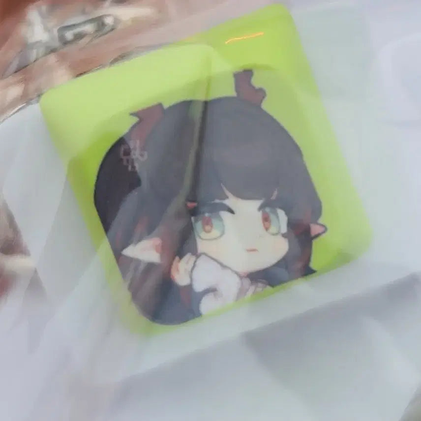 [BUNJANG] GS25 Collaboration Jangbangyi Keycap Keyring Endfield / 준등기가능) 장방이 키캡 키링 엔드필드 gs25 콜라보