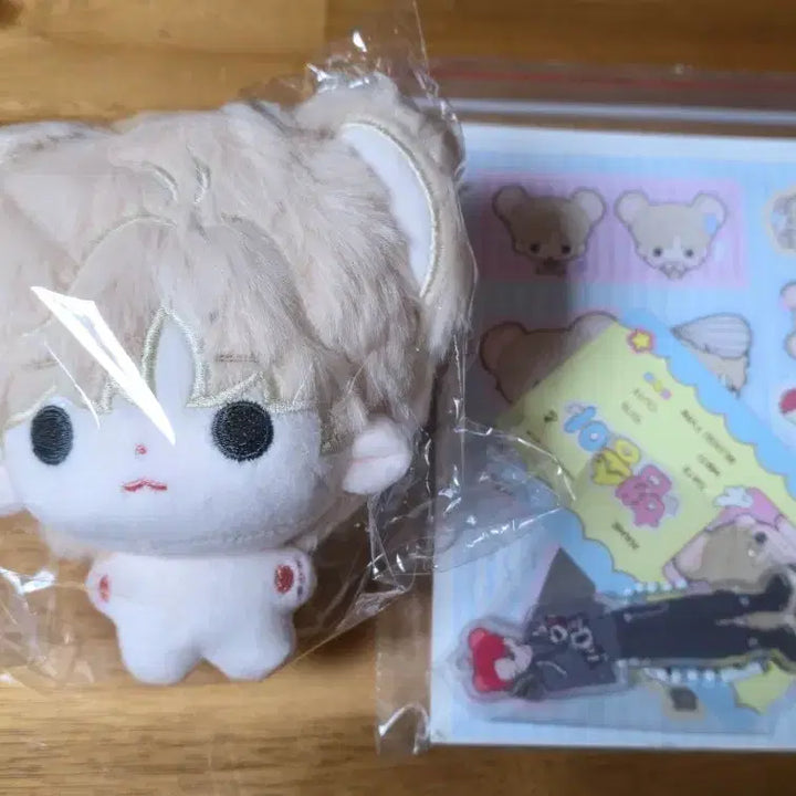 [BUNJANG] TXT Heeseung Hamsoongi Doll Sticker Acrylic Keyring Bundle Set / 햄송이 희승 인형 양도합니다