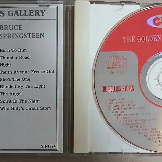 [BUNJANG] Rolling Stones &amp; Bruce Springsteen "Gold Pops" CD / 롤링스톤즈 &amp; 브루스 스프링스틴 CD 골드팝스