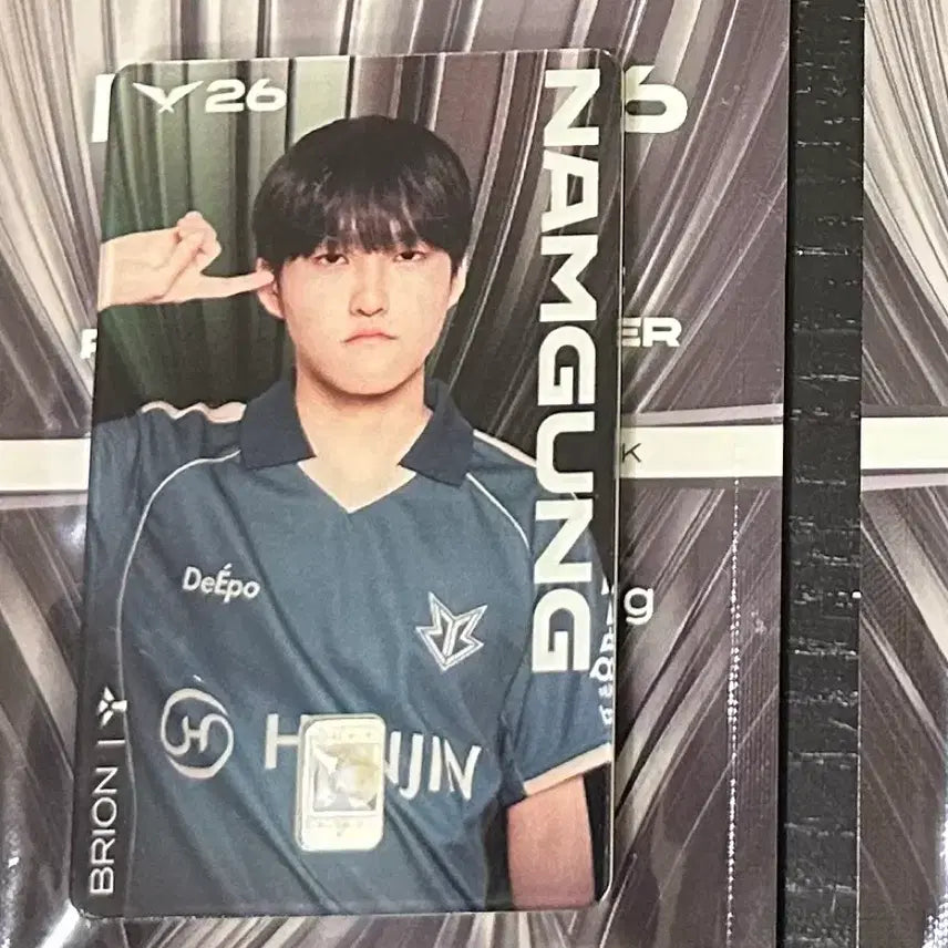 [BUNJANG] Korea Minting Corporation LCK26 Silver Card Namgung / [판매] lck26 한국조폐공사 실버 카드 한진 브리온 남궁
