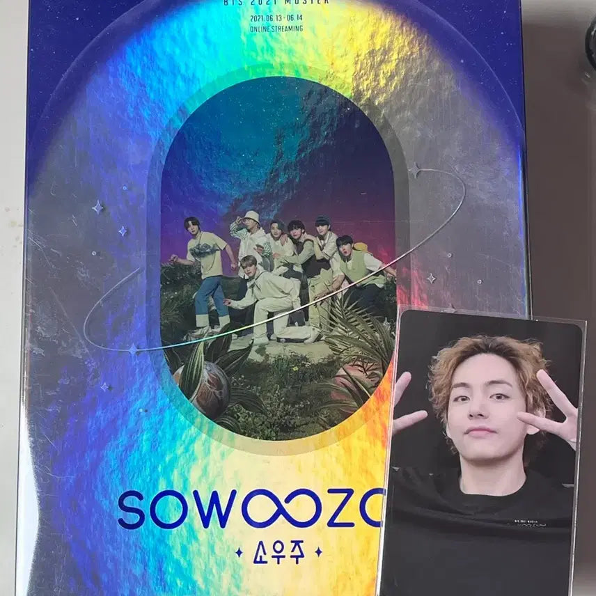 [BUNJANG] BTS SO WHAT Blu-ray V Photocard Bundle Set / 방탄 소우주 블루레이 태형 포카 포함 양도