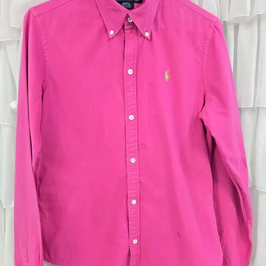 [BUNJANG] Ralph Lauren Pink Oxford Shirt / 랄프로렌 핑크 옥스포드 셔츠