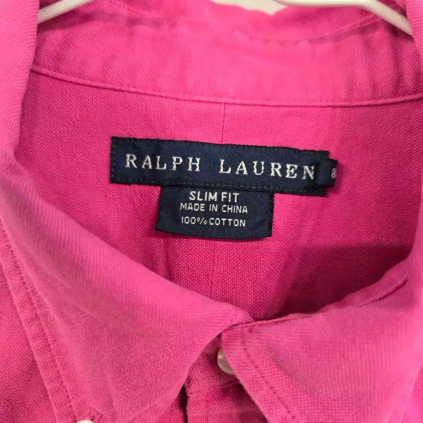 [BUNJANG] Ralph Lauren Pink Oxford Shirt / 랄프로렌 핑크 옥스포드 셔츠
