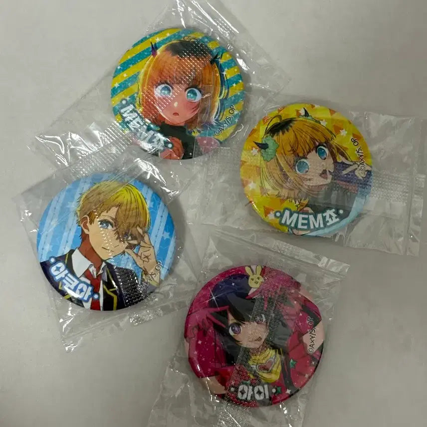 [BUNJANG] Oshi no Ko Mini Pin Badge Set / 최애의아이 미니 킨뱃지