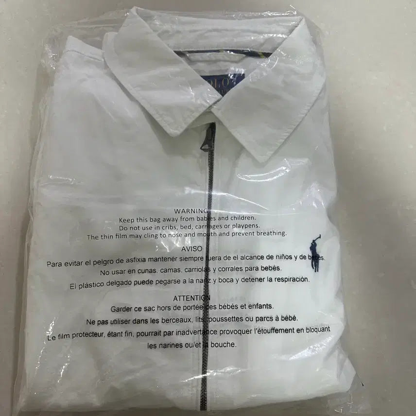 [BUNJANG] Polo Ralph Lauren Bayport Jacket White Size S / 폴로 랄프로렌 베이포트 s사이즈 화이트 새상품