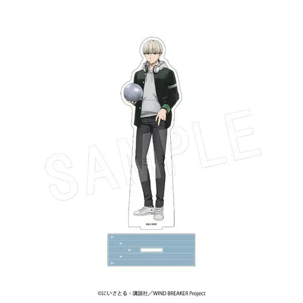 [BUNJANG] Wind Breaker Kaji Ren Acrylic Stand Figure Round One Ver. / 윈드 브레이커 윈브레 아크릴 스탠드 피규어 라운드 원 Ver - 카지 렌