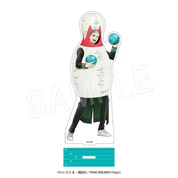 [BUNJANG] Wind Breaker Umemiya Hajime Acrylic Stand Figure Round One Ver. / 윈드 브레이커아크릴 스탠드 피규어 라운드 원 Ver - 우메미야 하지메